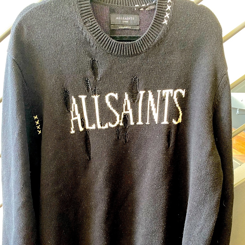 Men’s Destroy Saints Jumper by ALLSAINTS